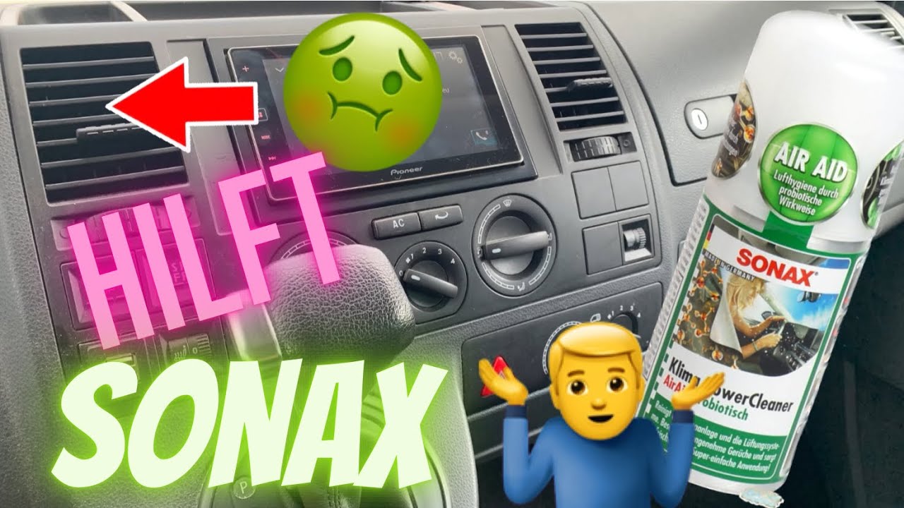 Klimaanlage stinkt 🤮 !!! Reinigung OHNE Spezialwerkzeug mit Sonax Air Aid.