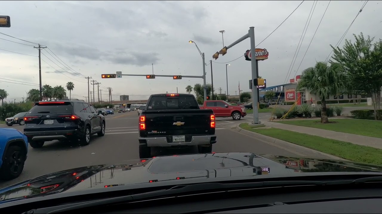 Driving from Weslaco Texas on Westgate towards Elsa Texas back on 88