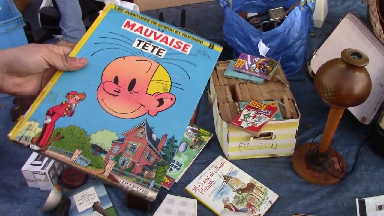 vide grenier kiki et belle bd pilote