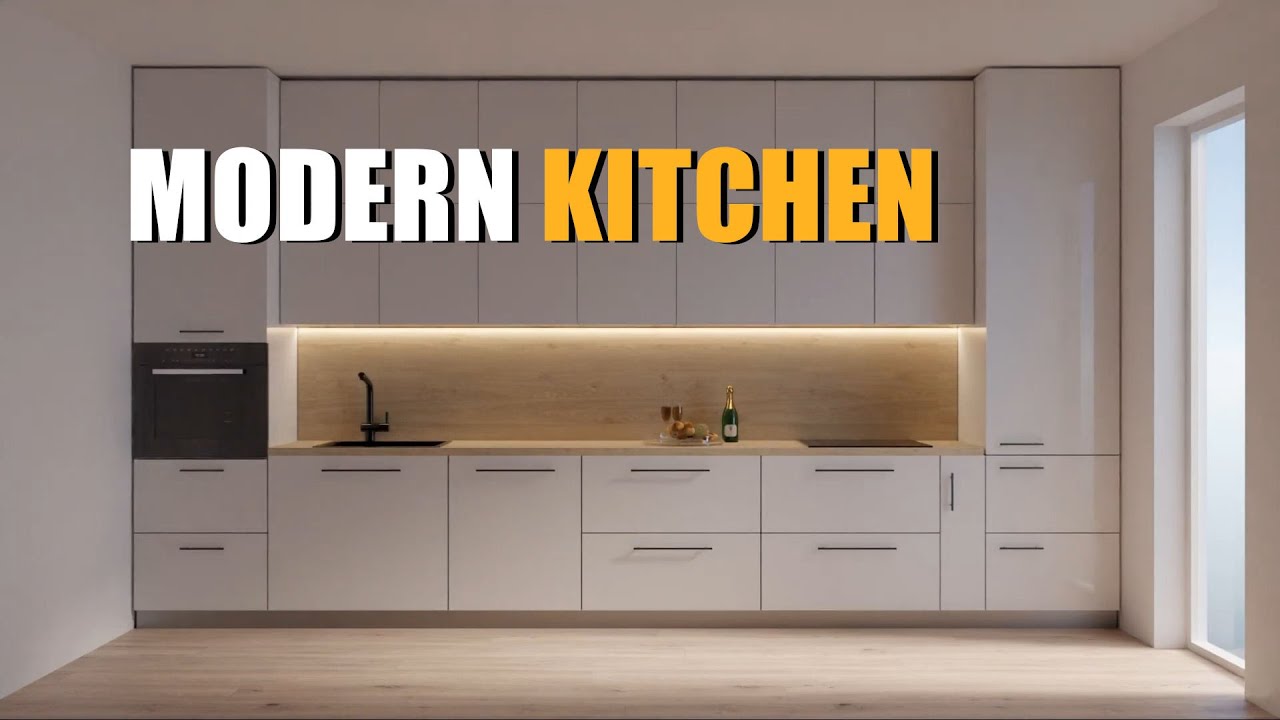 Modern Kitchen Design for Everyday Living | Interior Animation