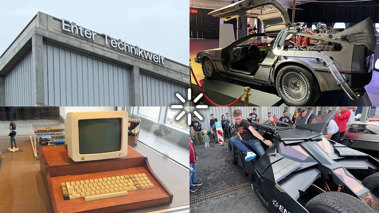 ENTER Technikwelt Solothurn | Mitfahren im Tumbler von Batman | American Cars Autotreffen