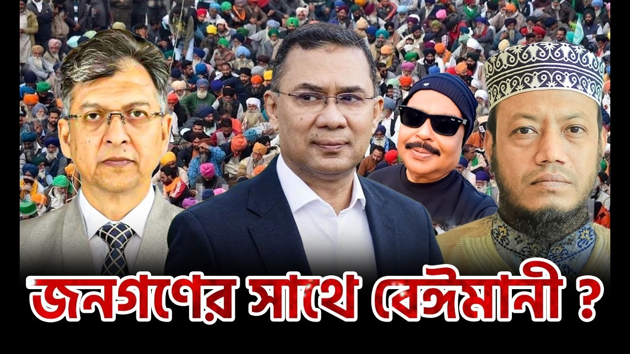 জনগণের সাথে বেইমানি | BNP |  তারেক রহমান  |  আমির হামজা  | Malek Afsary