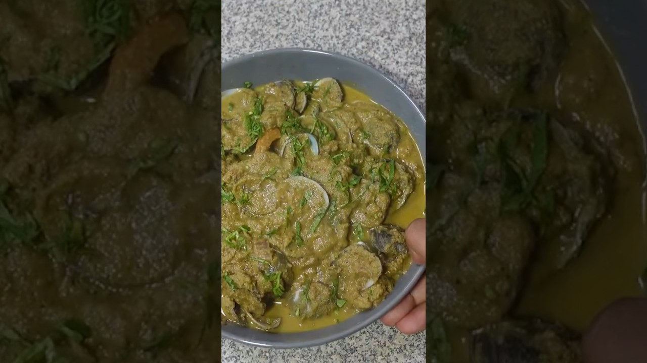Goan Tisryo Masala Curry #food #recipe #cooking #seafood #foodie #clam #coconutcurry #curry #clams