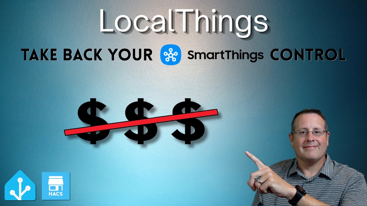 Никаких оплат за API SmartThings! Локальное управление устройствами в Home Assistant
