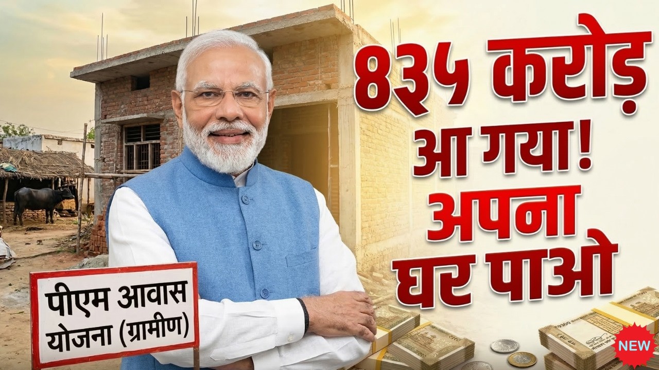PM Awas Yojana 2.0 : मिले ₹435 करोड़ | खुशखबरी ! 28,000 नए घर पास