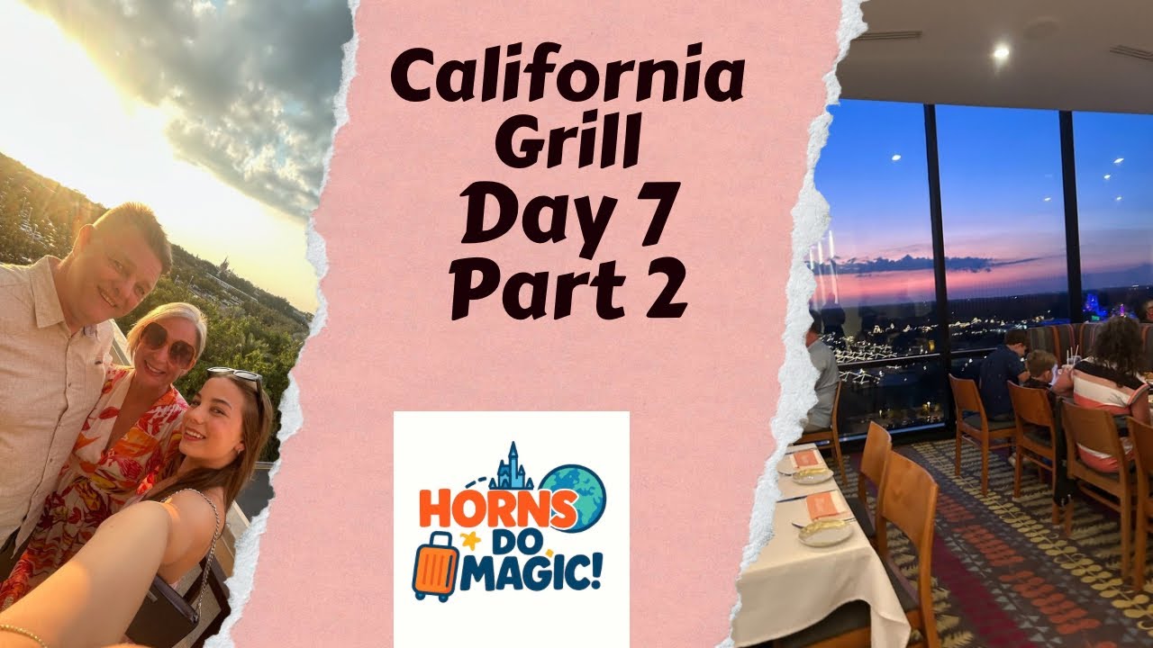 California Grill | Disney's Contemporary Resort | Minnie Van Ride - Day 7 Part 2