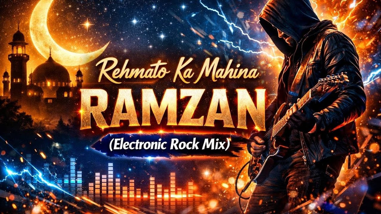 Rehmato Ka Mahina Ramzan | Powerful Islamic Naat | Electronic Rock Remix | Ramzan 2026