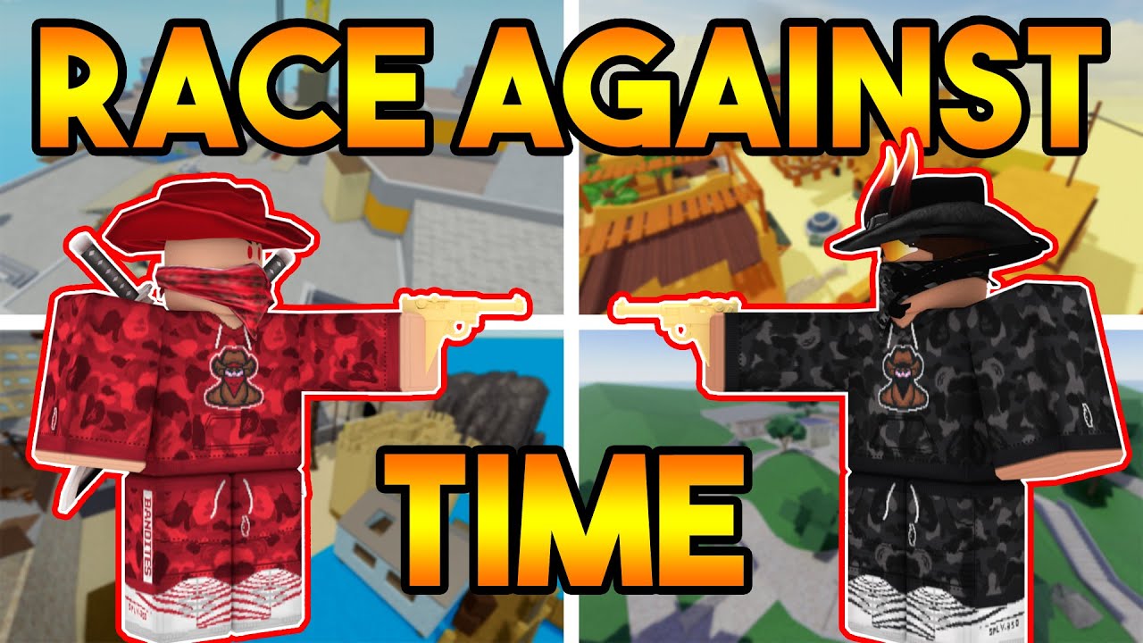 COMPETING AGAINST BANDITES FOR THE FASTEST TIME IN ARSENAL (ROBLOX)