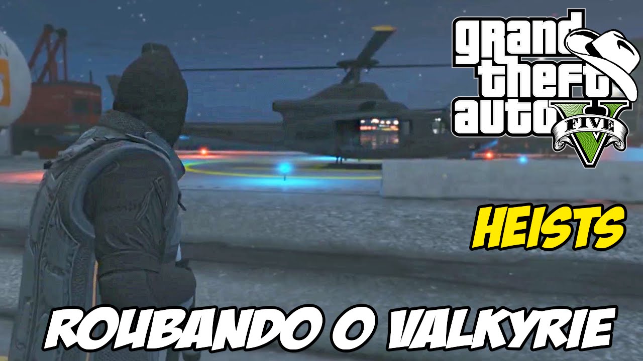GTA 5 Online (PS4) - Golpe Laboratório Humane pt.4: Roubo Helicóptero Valkyrie