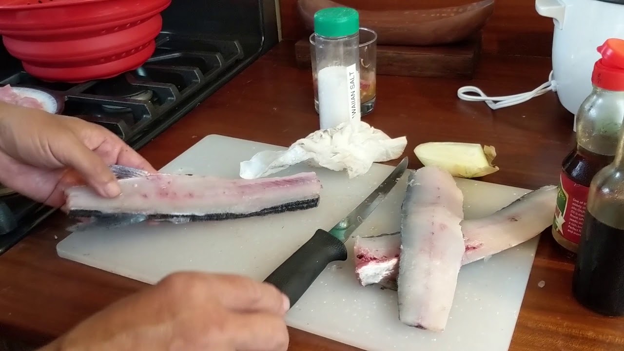 How We Prepared Our Needlefish for Grilling
