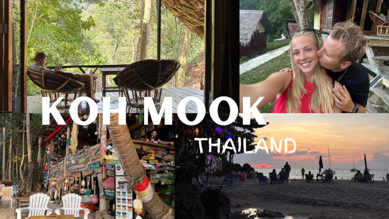 Christmas in Koh Mook, Thailand | Emerald cave, Poisonous Snakes & Charlie Beach