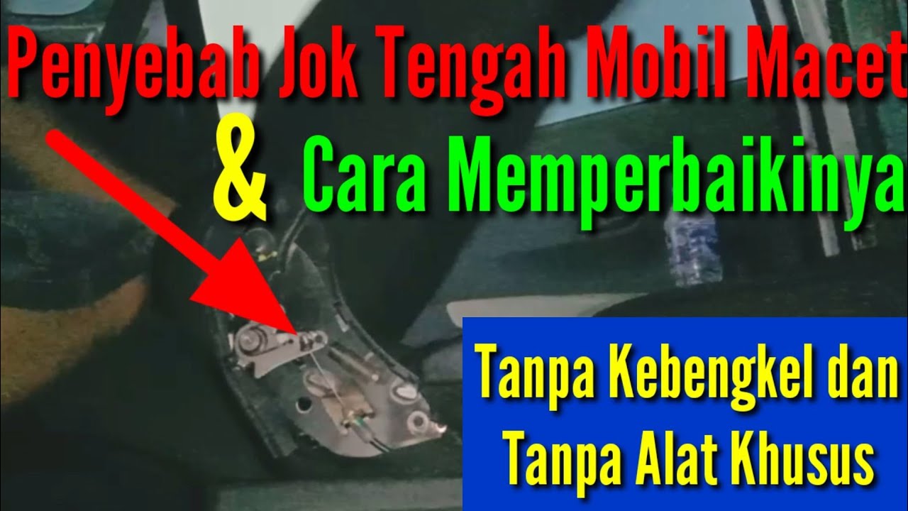 Cara perbaiki jok tengah tidak bisa dilipat pada mobil calya sigra