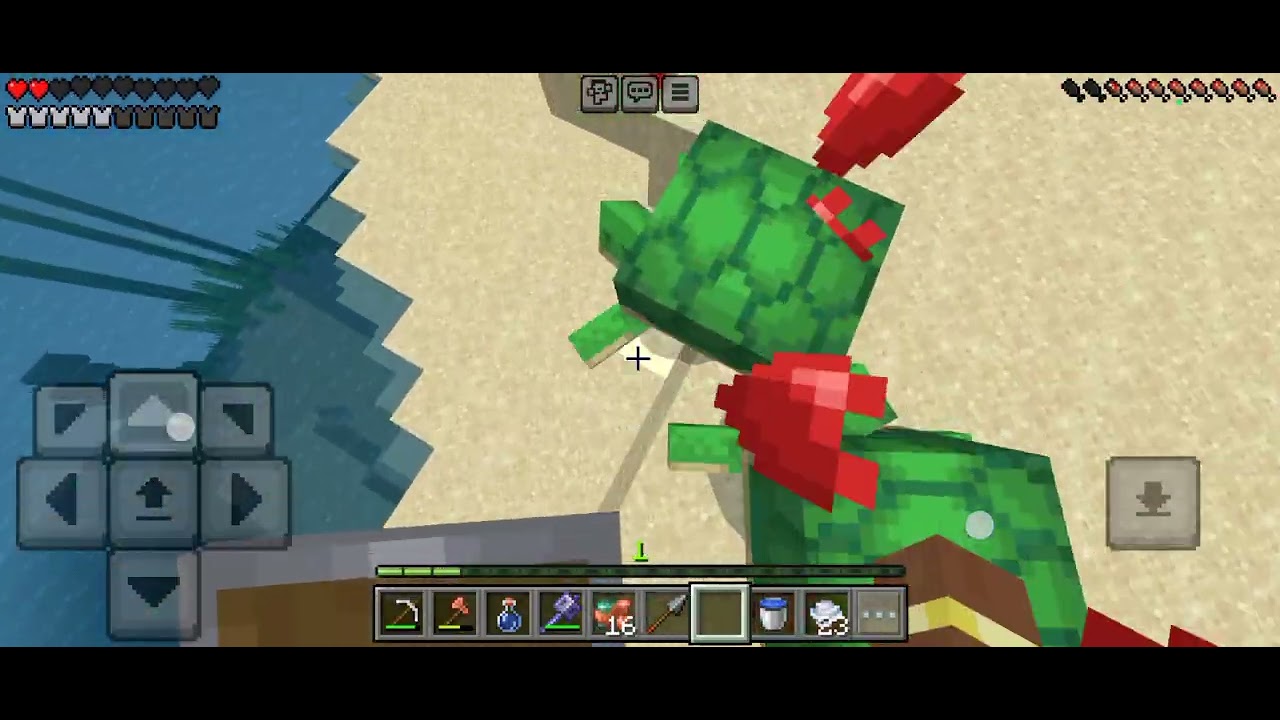 I will the new Minecraft and new house and it item a turtle 