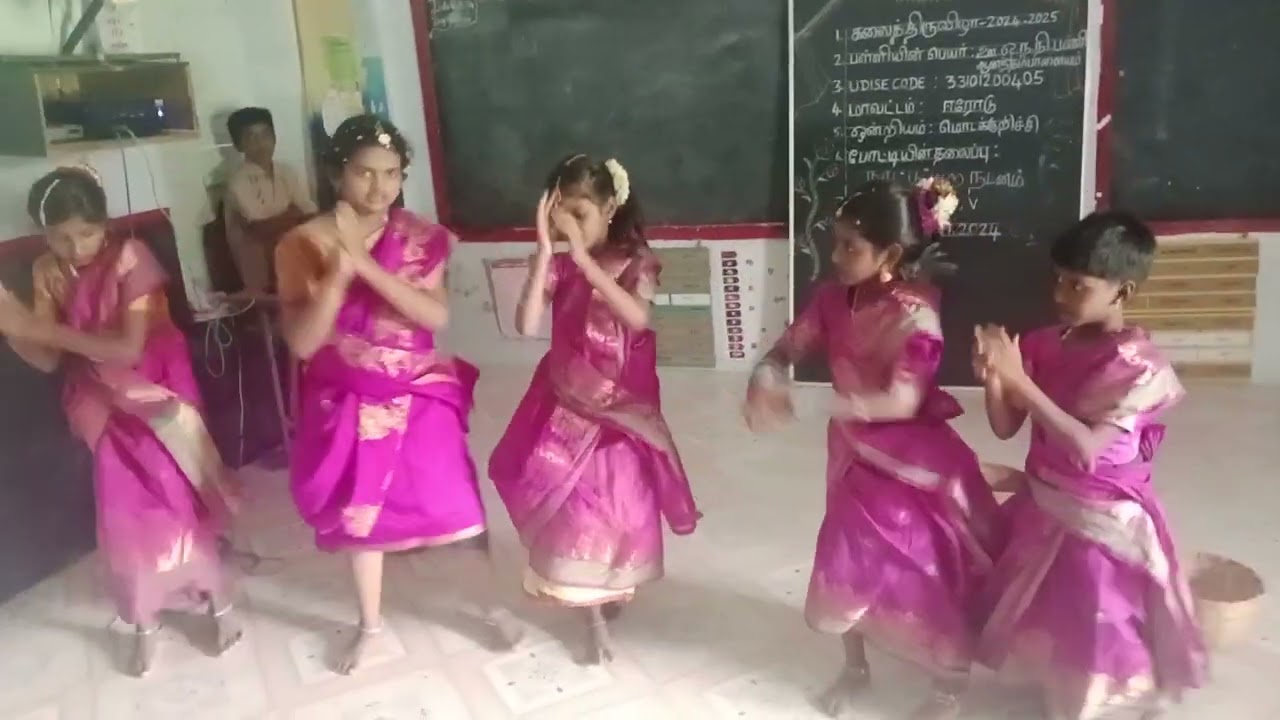 நாட்டுப்புற நடனம் குறிஞ்சி குழு கலைத் திருவிழா போட்டிகள் 2024-2025