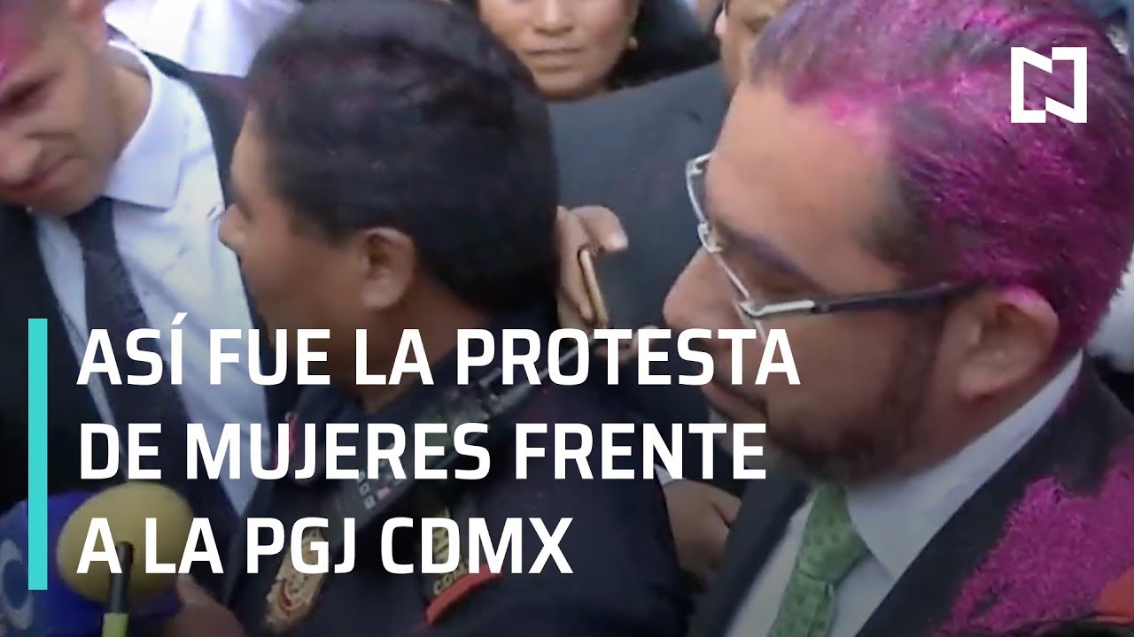 Así fue la protesta de mujeres contra policías acusados de violación - En Punto con Denise Maerker