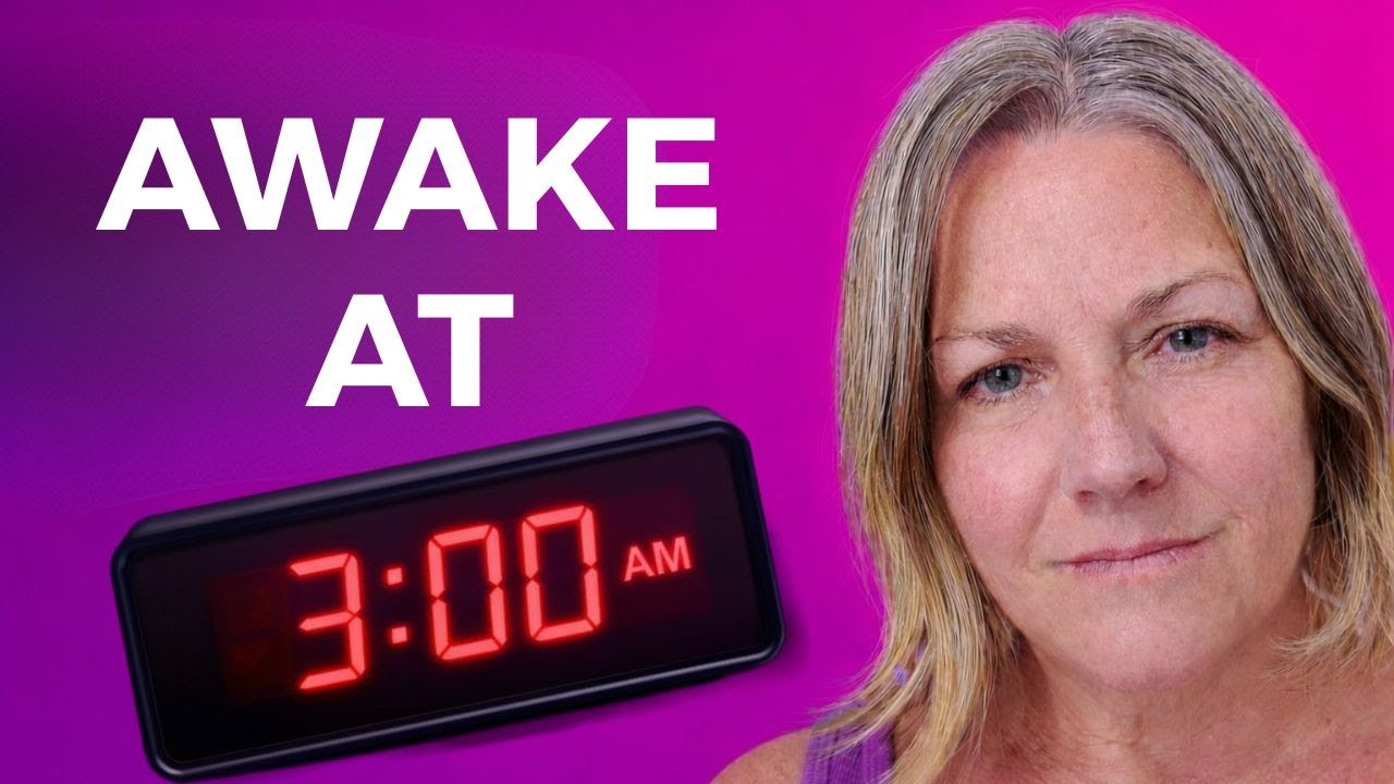 Can’t Sleep in Menopause? 3 Small Changes That Help (Plus a 3AM Fix)