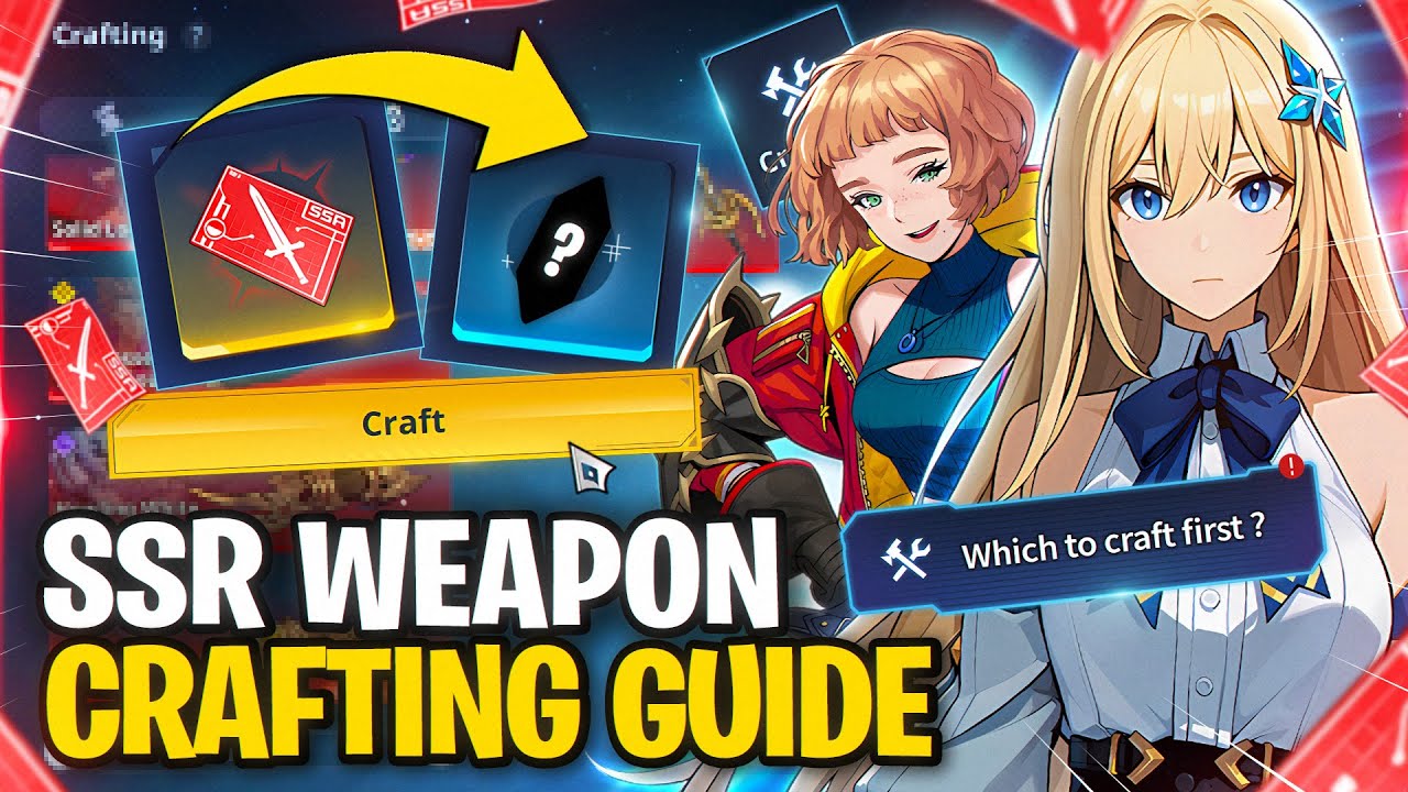 The BEST SSR Weapons to Craft for Hunters! | Solo Leveling: ARISE