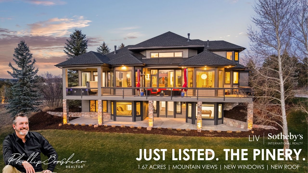 House For Sale In Parker Colorado | The Pinery | 1.67 Acres | Mountain Views | New Windows and More