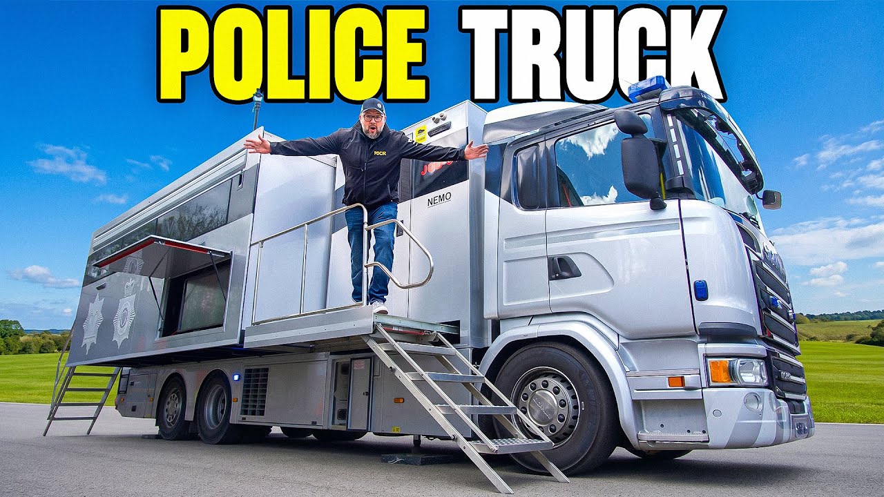 You Won&rsquo;t Believe What&rsquo;s Inside This Police Command Vehicle - Civilians Will Never See It.