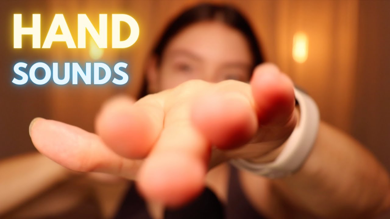 ASMR - my best attempt at HAND SOUNDS
