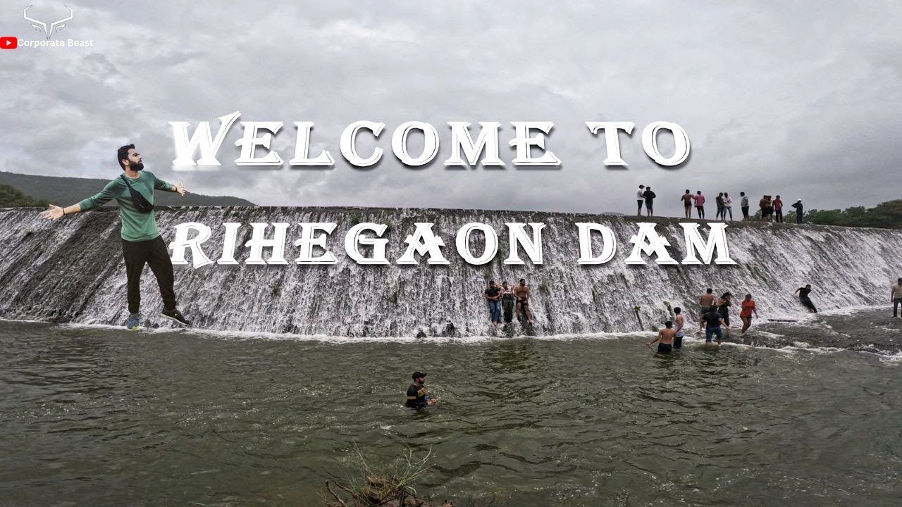 Rihegaon Dam Near Hinjewadi  | Rihegaon waterfall in monsson | Secret waterfall near pune #rihegaon