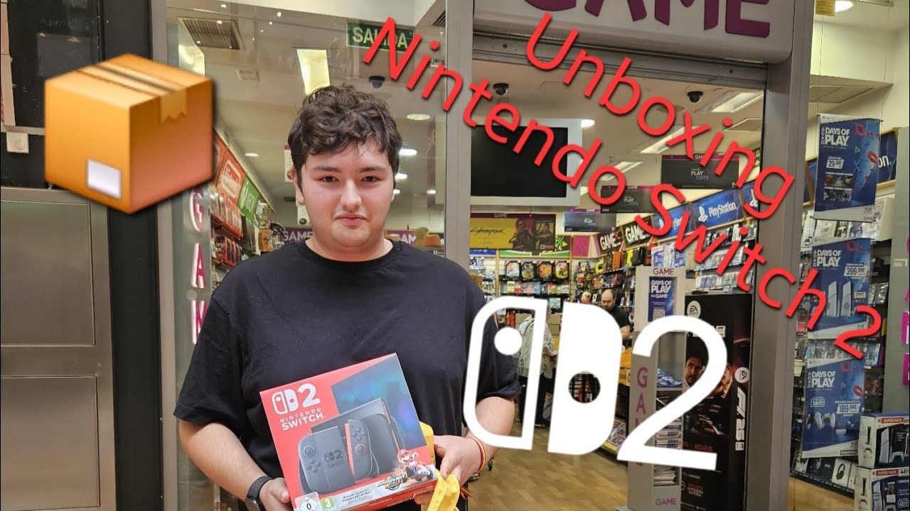 Unboxing Nintendo Switch 2 en español 📦