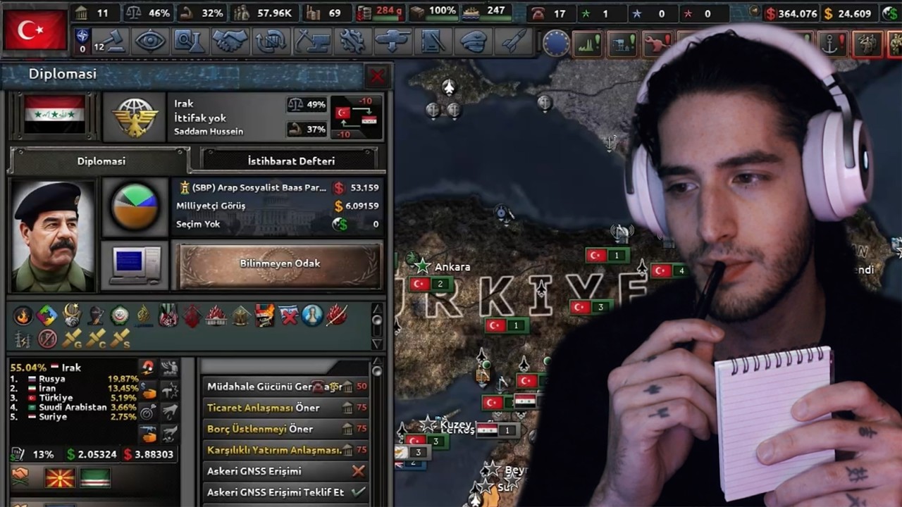 EKİPLE HOI4 MILLENNIUM DAWN MODU OYNUYORUZ