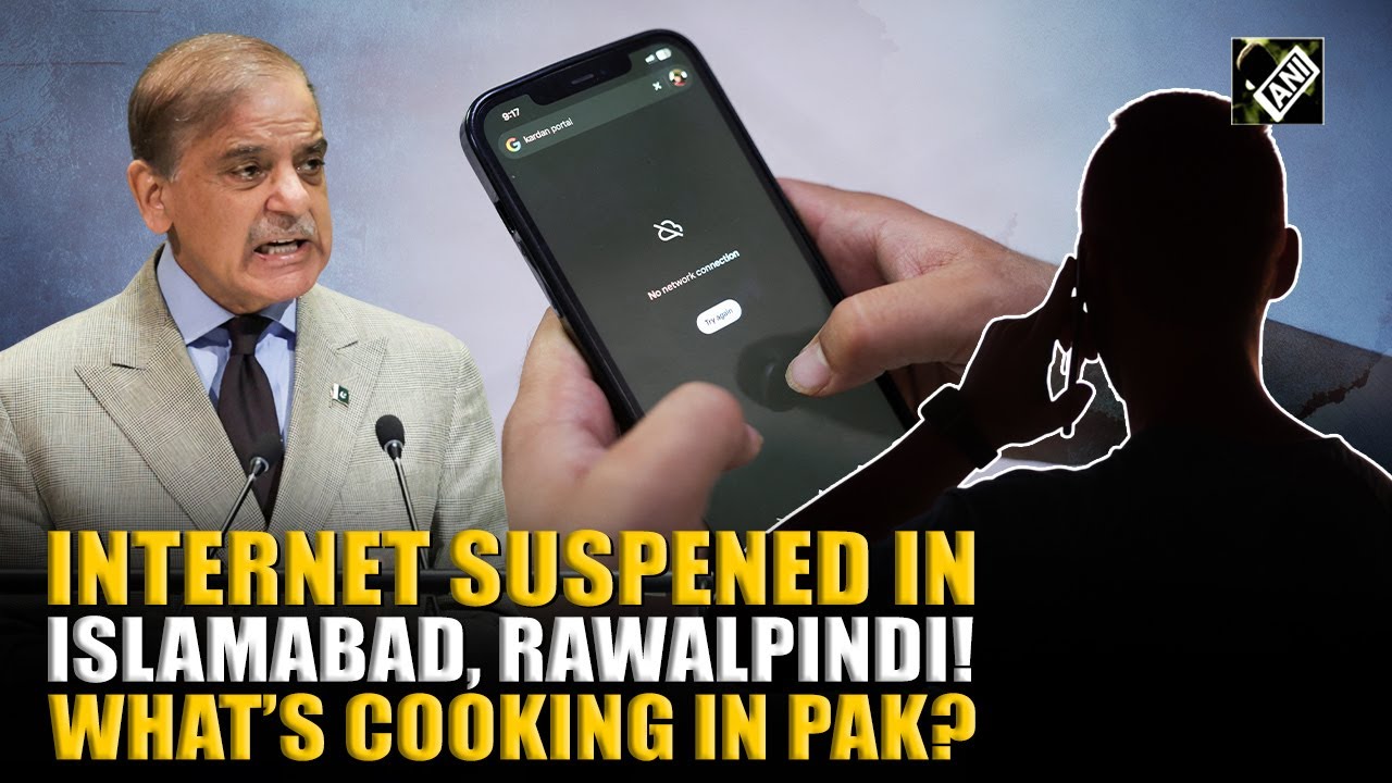 Pakistan orders internet suspension in twin cities; Huge political unrest as Sharif govt grip slips?
