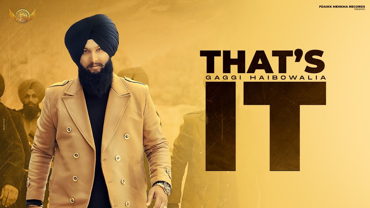 That’s It ( Full Video ) | Gaggi Haibowalia Ft. Ricky | Broski | Deepi | Fdaikk Mehkma Reocrds