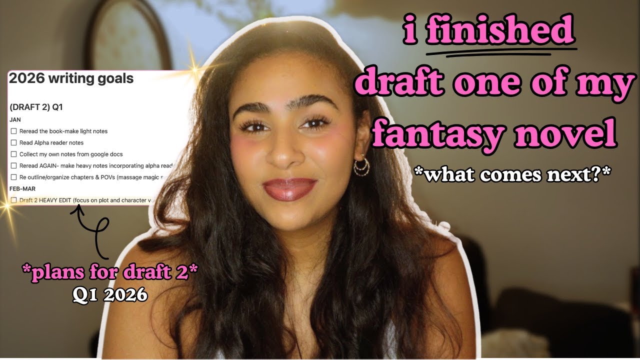 Plan with me for 2026 | Setting my Q1 Writing Goals!✨