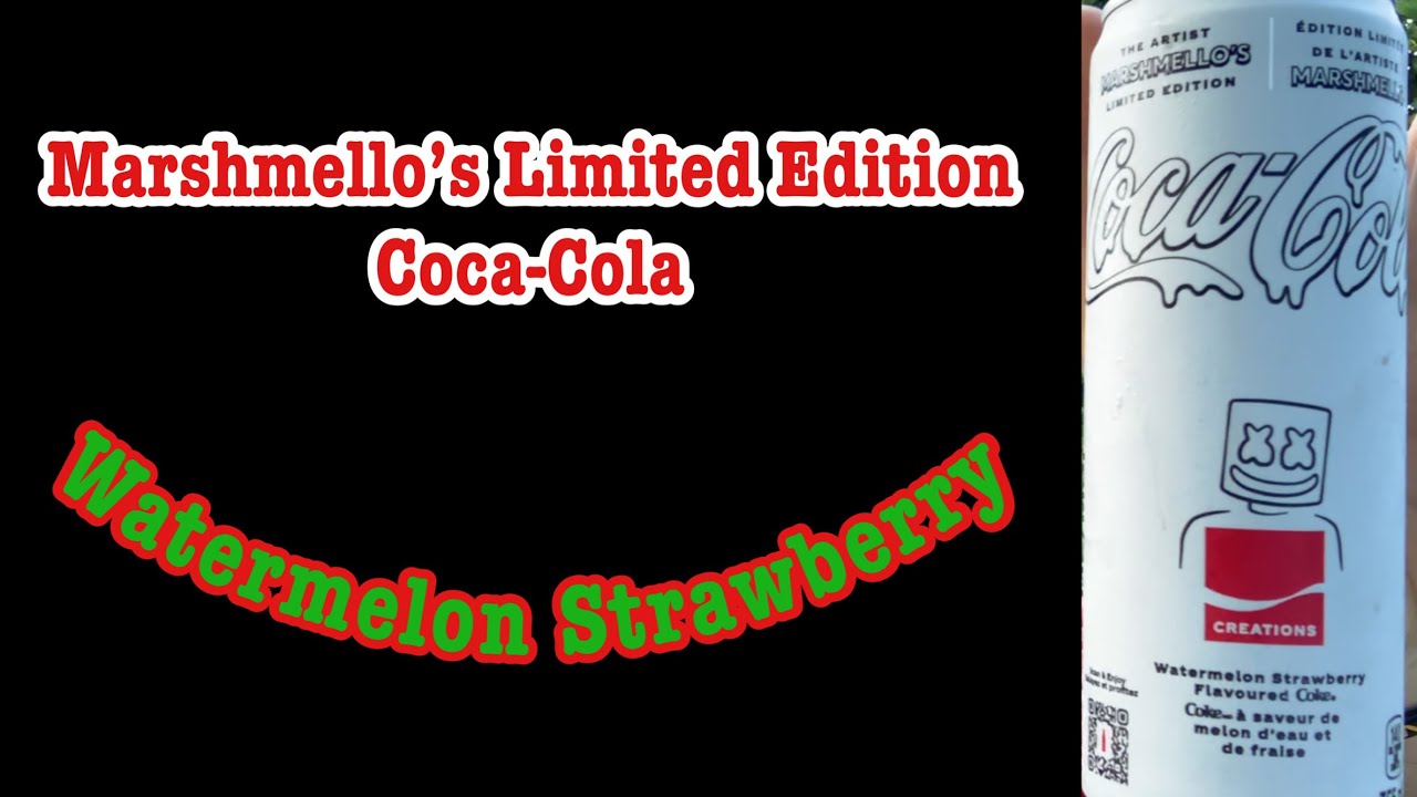 Marshmello&rsquo;s Limited Edition Watermelon Strawberry Flavoured Coca-Cola&hellip; The Vanlife Review