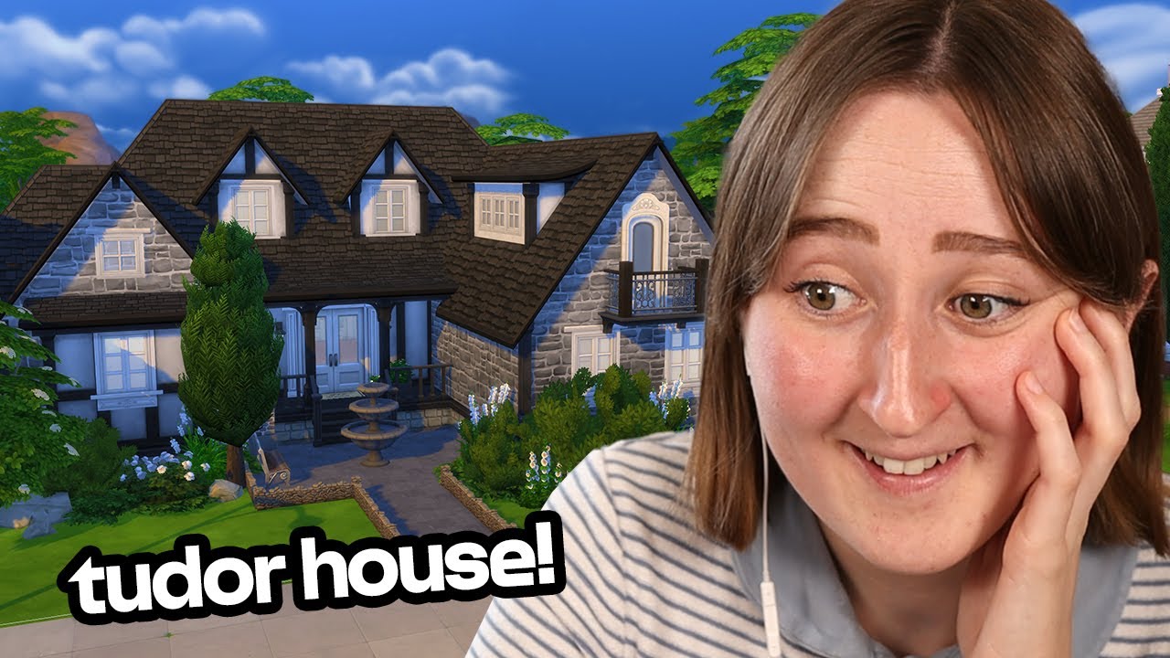 building a tudor house in the sims! (Streamed 8/9/25)