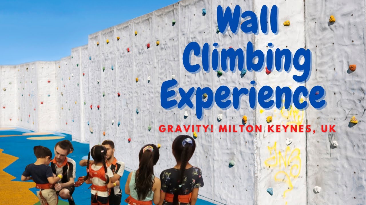 Wall Climbing & Trampoline Jumping At Xscape Milton Keynes l Gravity!