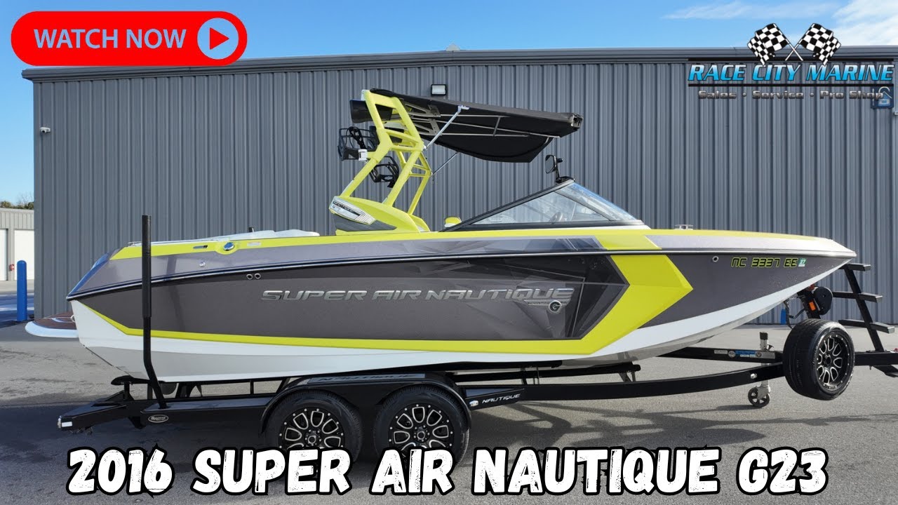Used 2016 Nautique Super Air Nautique G23 Boat For Sale In Mooresville, NC: Walkaround and Review