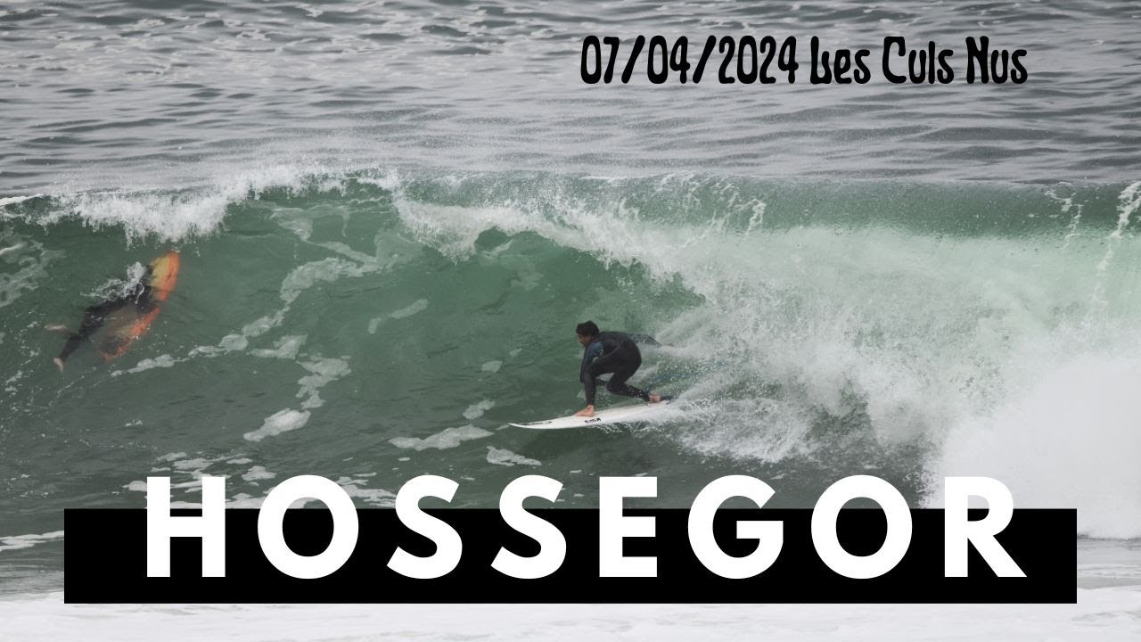 Crazy Barrels in Hossegor for free-surfers and Tow-in - 07/04/2024