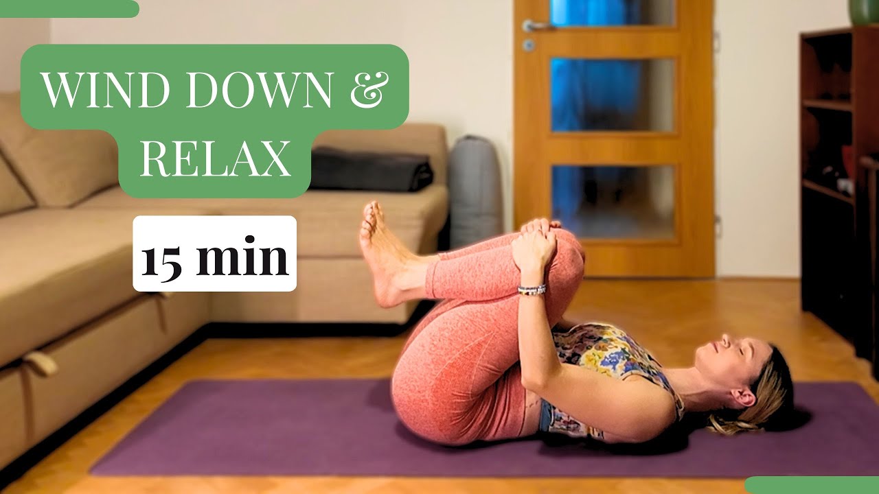 15-Minute Gentle Yoga to Wind Down and Relax 🧘‍♀️