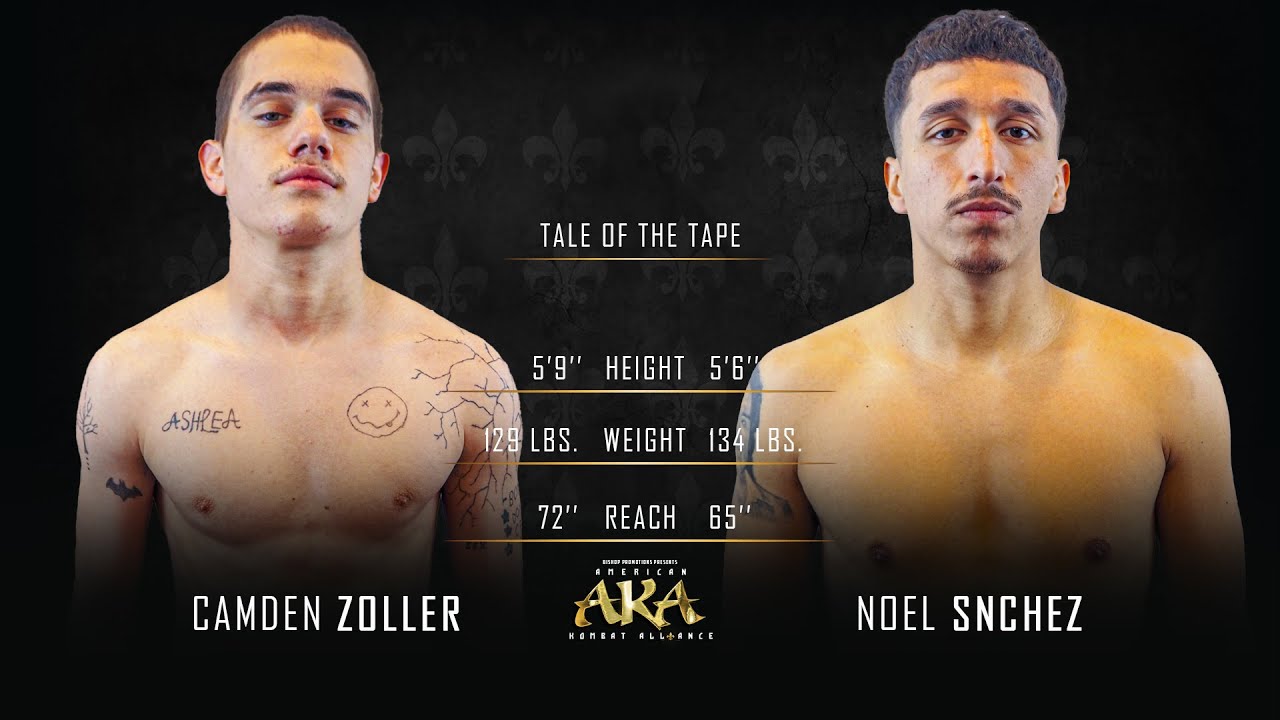 AKA 52 Bout 8 Noel Sanchez vs Camden Zoller