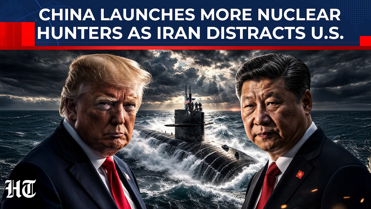 Iran War Drums Drown Out Pacific Alarm? China Launches 10 Nuclear Hunters While US Navy Struggles