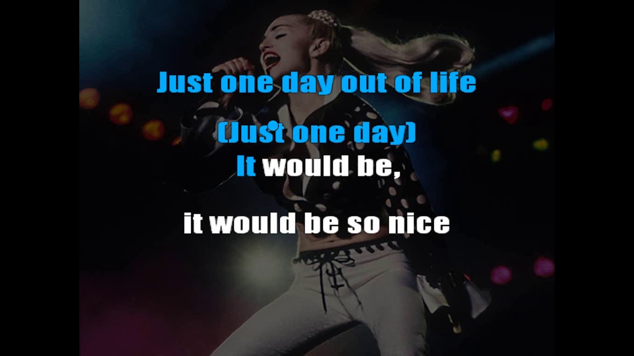Madonna   Holiday (Karaoke Blond Ambition Style)