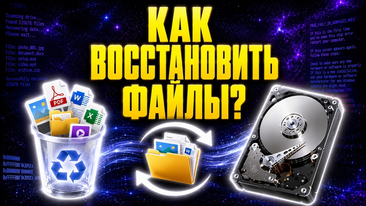 Как восстановить Удаленные Файлы с Любого Диска? (EaseUS Data Recovery)