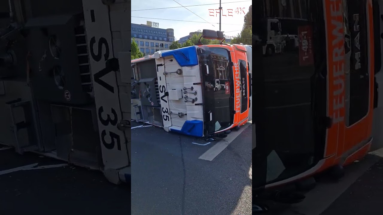🚒Feuerwehr UMGEKIPPT❌️