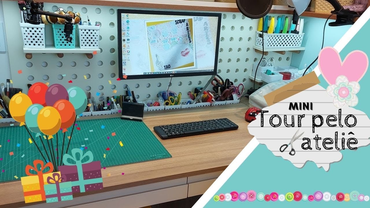 Mini Tour/Reforma pelo Novo Ateliê