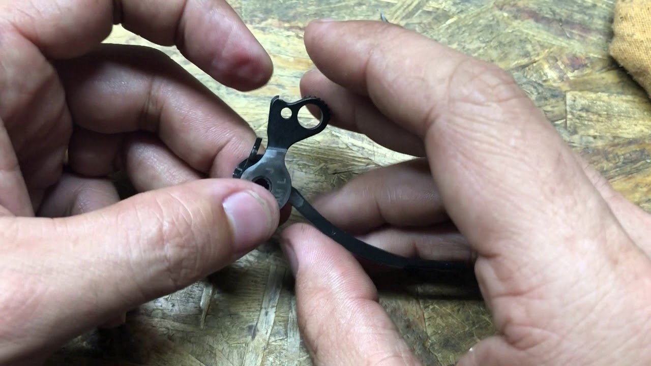 Como desmontar um cão com ADC das pistolas Imbel