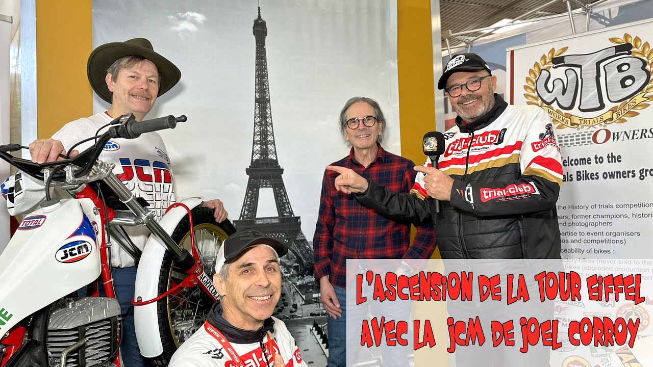 L'Ascension de la Tour Eiffel avec les JCM de Joel Corroy