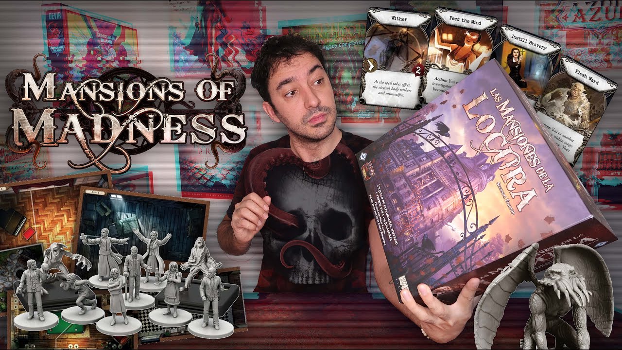 LAS MANSIONES DE LA LOCURA 2ª edición | cómo se juega 👻