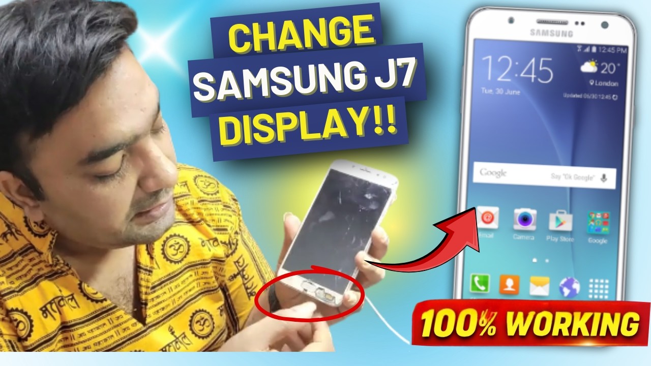 Samsung J7 Folder Change | Flip Phone Full Body Repair | Step by Step Fix 🔧