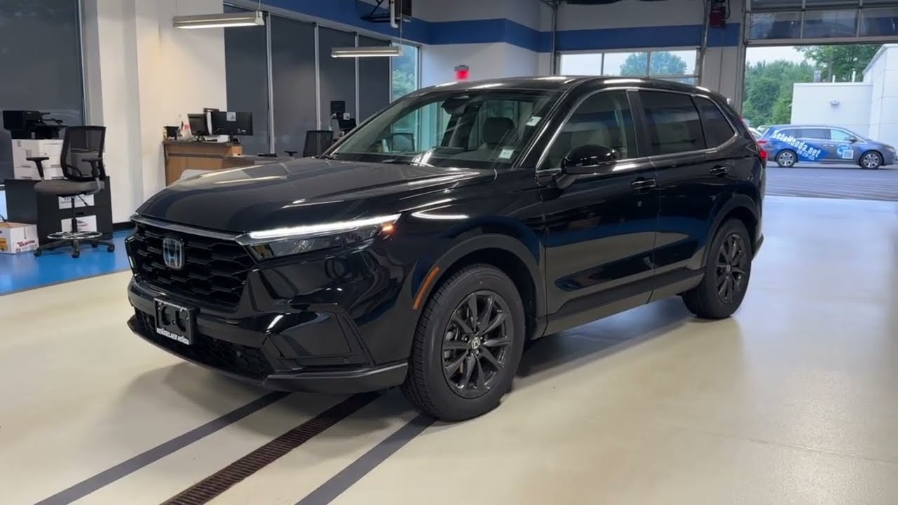 2026 Honda CR-V EX-L | Crystal Black with Gray Interior