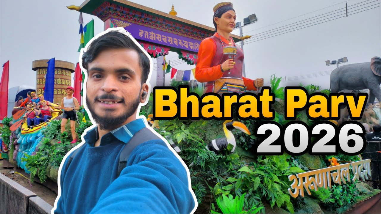 Bharat Parv 2026|Bharat Parv 2026 Red Fort| Bharat Parv 2026 Live| Lal Qila Mela 2026@Kunal360Vlogs 