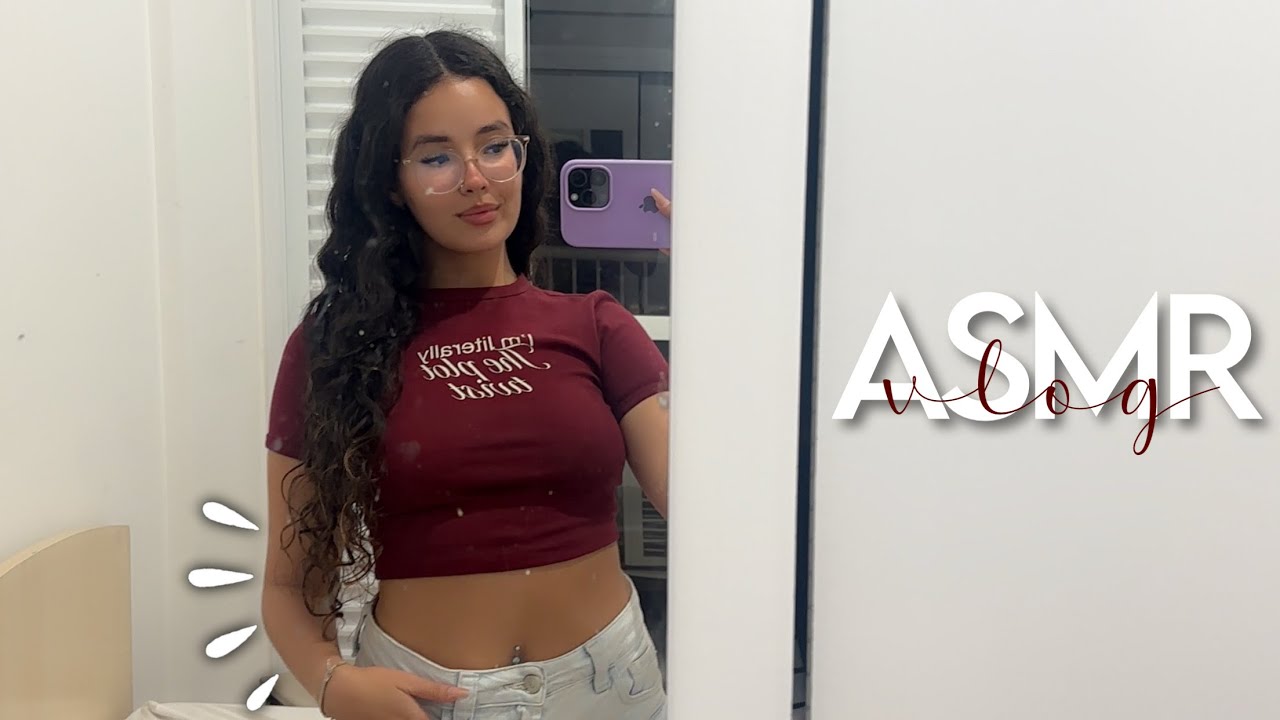 ASMR VLOG - UM DIA COMIGO ❤️‍🔥 | rotina, trabalho, desabafo 
