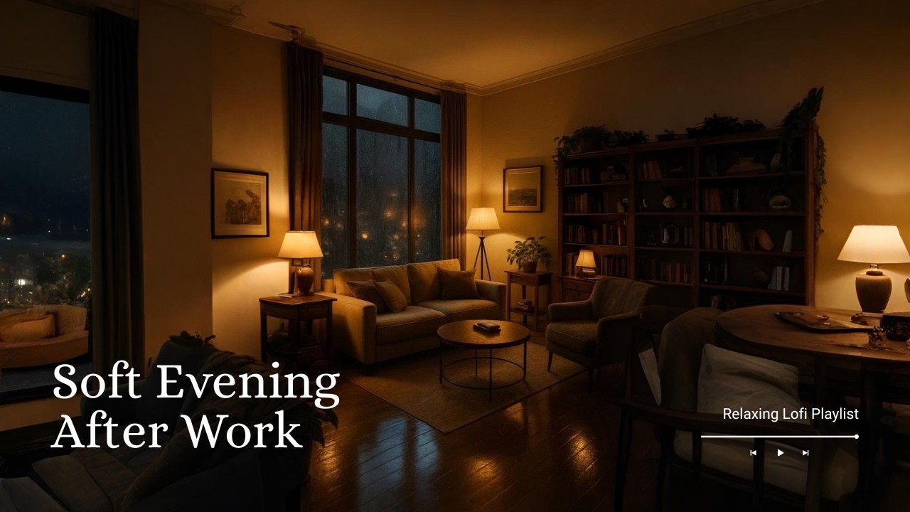 Soft Evening After Work 🌆 | Relaxing Lofi Playlist
